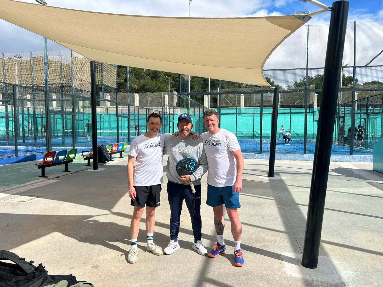 Indian Padel training